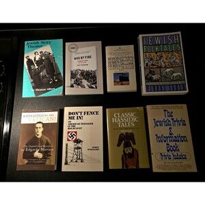 Jewish Folk Tales, Stories, Theatre, Classics, Trivia 8 Judaism PB Books Lot # 7